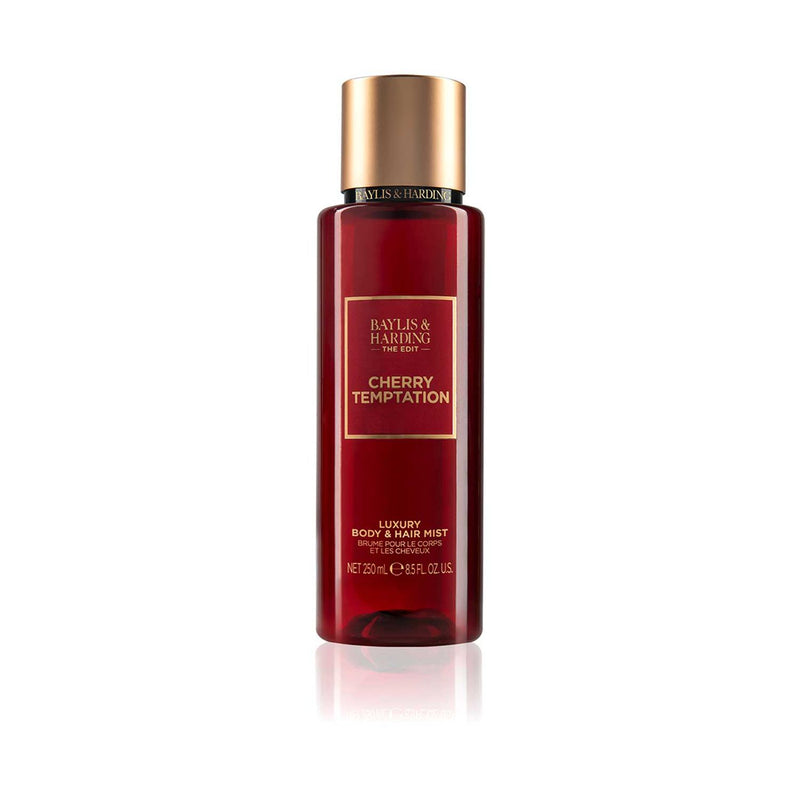Baylis & Harding Cherry Temptation body mist 250ml, imported from the UK