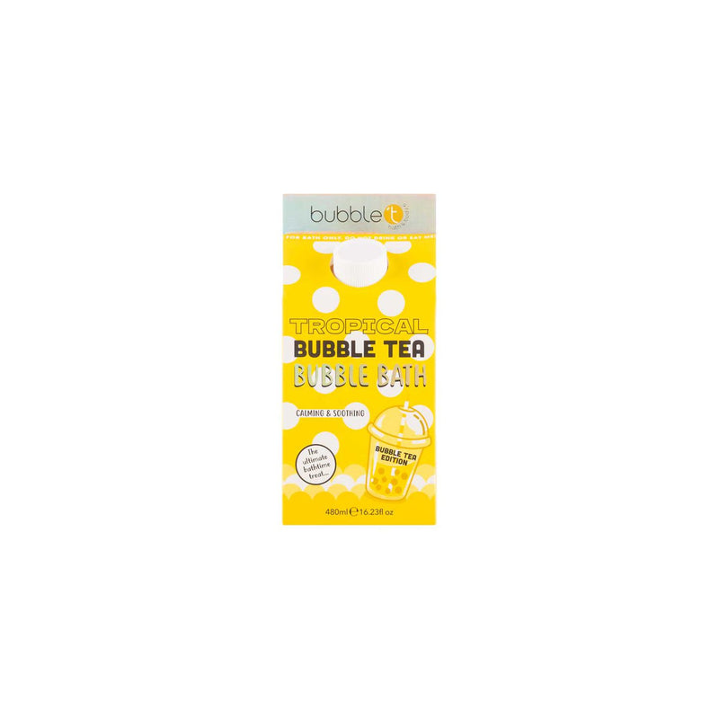 Bubble T bubble bath milk tropical 480ml, imported from the UK
