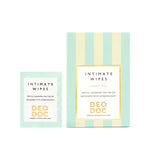 DeoDoc Jasmine Pear intimate wipes pack of 10 - British product