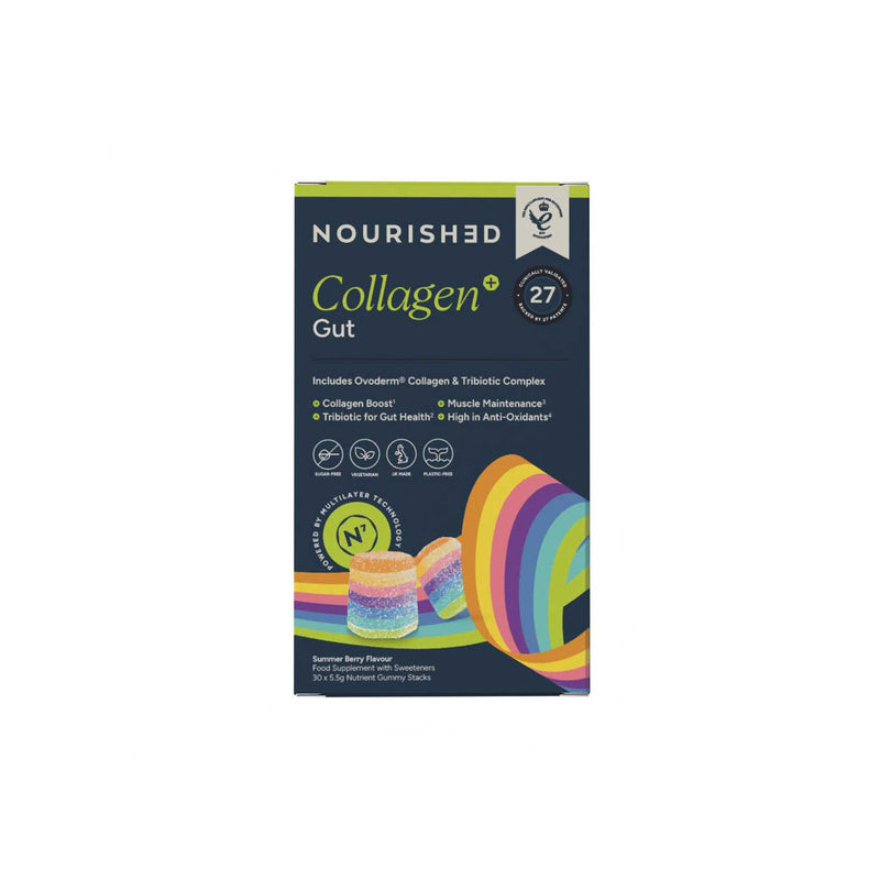 Precision Nutrition Collagen Gut 30 gummies, imported from the UK