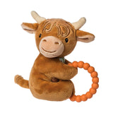 Mary Meyer Hetty Highland Cow Rattle, imported from the UK