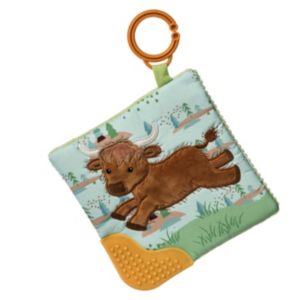 Mary Meyer crinkle teether 6 x 6 inches, imported from the UK