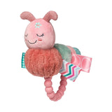 Taggies Camilla Caterpillar baby rattle and teether, UK version