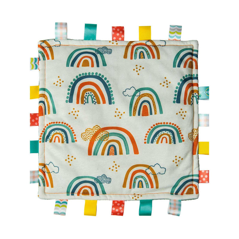 Mary Meyer Taggies Original Rainbow blanket 12x12 inches - British product