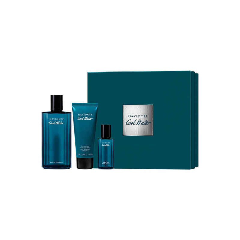 Davidoff Cool Water EdT gift set 125ml - British product