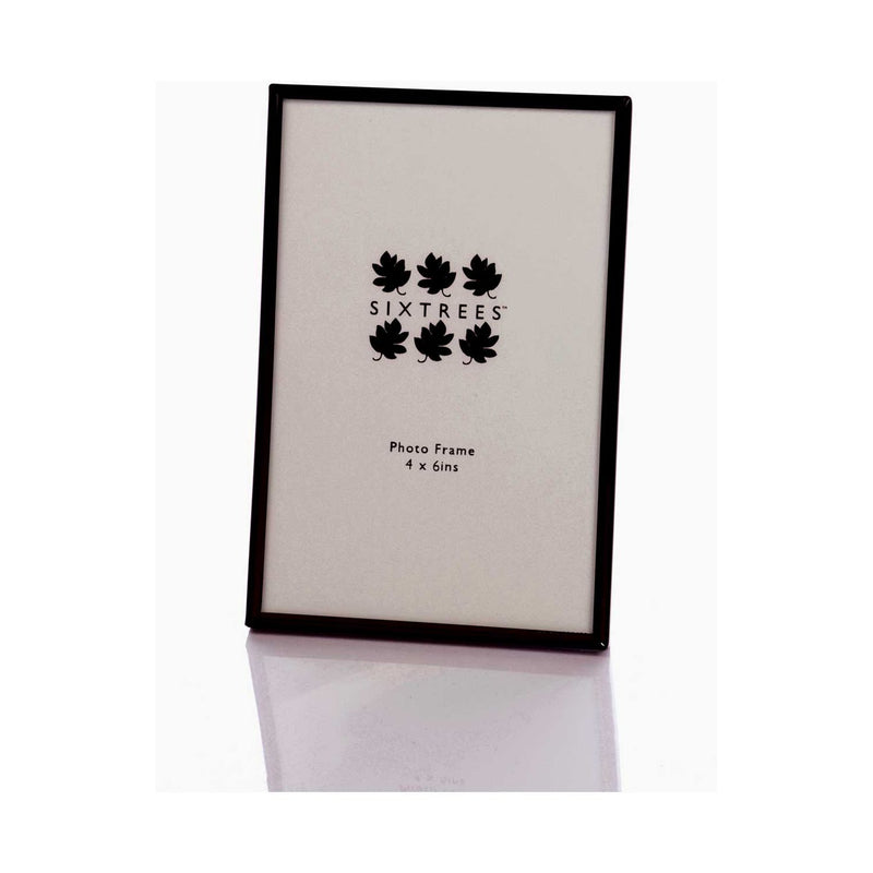 Sixtrees black photo frame 4x6 inches - British product