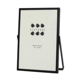 Sixtrees Wiggins black hinged photo frame 4x6, imported from the UK