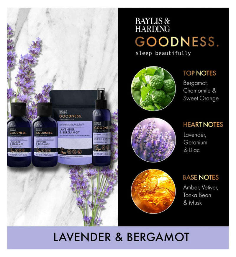Baylis & Harding Goodness Sleep Goodnight gift set (British brand)
