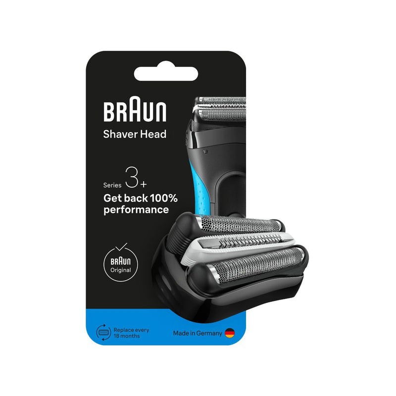 Braun Series 3+ replacement head, imported from the UK