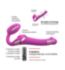 Strap On Me Strap On Fuchsia Medium Vibrator (British brand)