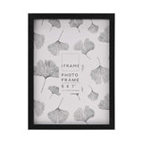iFrame black wooden photo frame 5x7 inches, UK version
