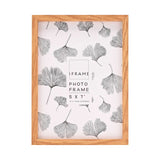 iFrame light wood thin edge 5x7 inch photo frame, UK version