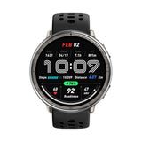 Amazfit Active 2 smartwatch black sport silicone strap (British brand)