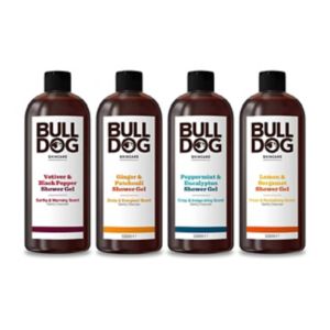 Bulldog Shower Gel Multi Pack Body Wash - British product