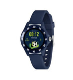 Tikkers Kids Series 34 Navy Silicone Strap Smart Watch