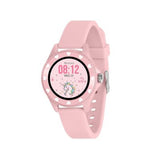Tikkers Kids Pink Silicone Strap Smart Watch (British brand)