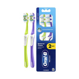 Oral-B Pro-Clean manual toothbrush medium bristles pack 2, imported from the UK