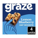 Boots Graze Lemon Blueberry Oat Boosts Flapjacks Cereal Bars- Buy online at McGrocer