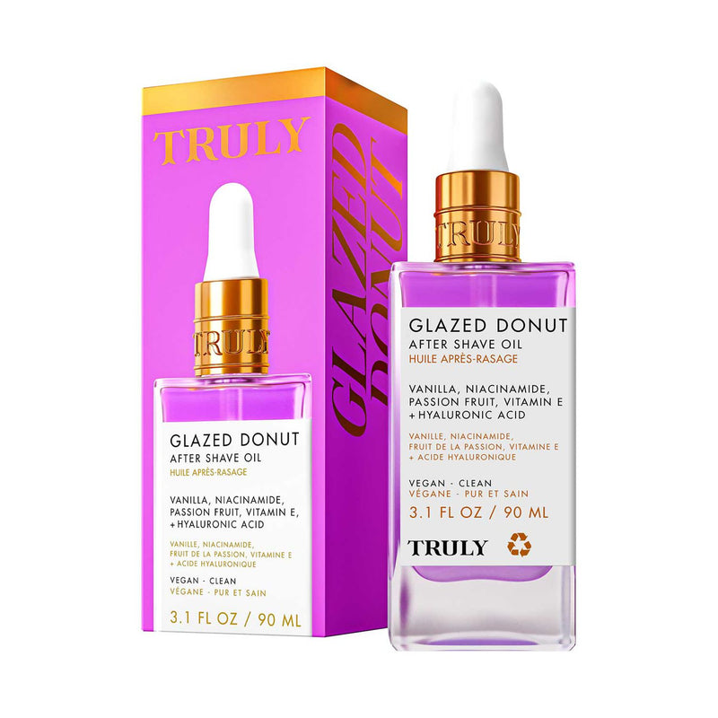 Truly Glazed Donut after shave oil 90ml - British product