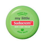Sudocrem Aloe Vera travel pot 22g, imported from the UK