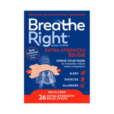 Boots Breathe Right Extra Strength Nasal Strips Beige 26 Strips- Buy online at McGrocer