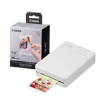 Canon Selphy QX20 Instant Photo Printer - Sand White - Printer 60 Shot Pack