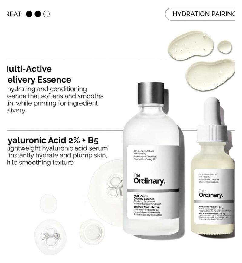 The Ordinary Hydration Bundle 100ml 30ml (British brand)