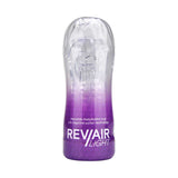 Rev-Air Light masturbation cup with see-through sleeve - British product