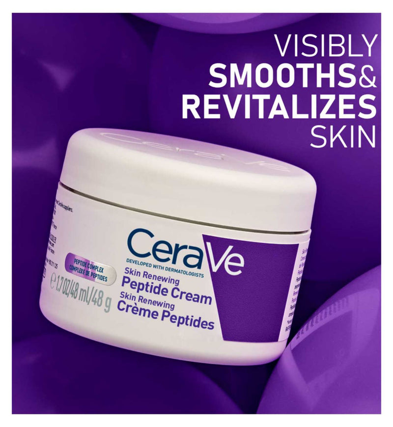 CeraVe Skin Renewing Peptide Night Cream 48g (British brand)