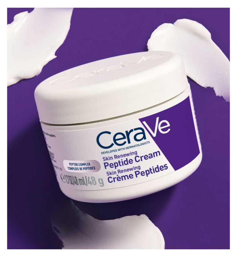 CeraVe Skin Renewing Peptide Night Cream 48g (British brand)