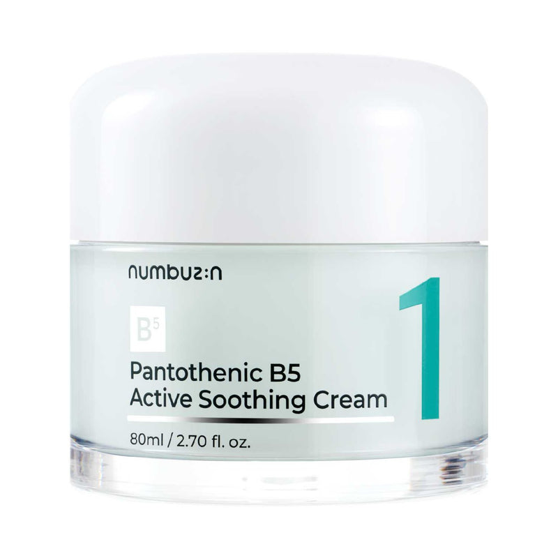 Numbuzin Pantothenic B5 soothing cream 80ml, imported from the UK