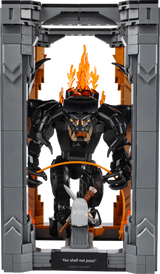 Lego LEGO The Lord of the Rings Balrog Book Nook Building Set 1201 Pieces- Buy online at McGrocer