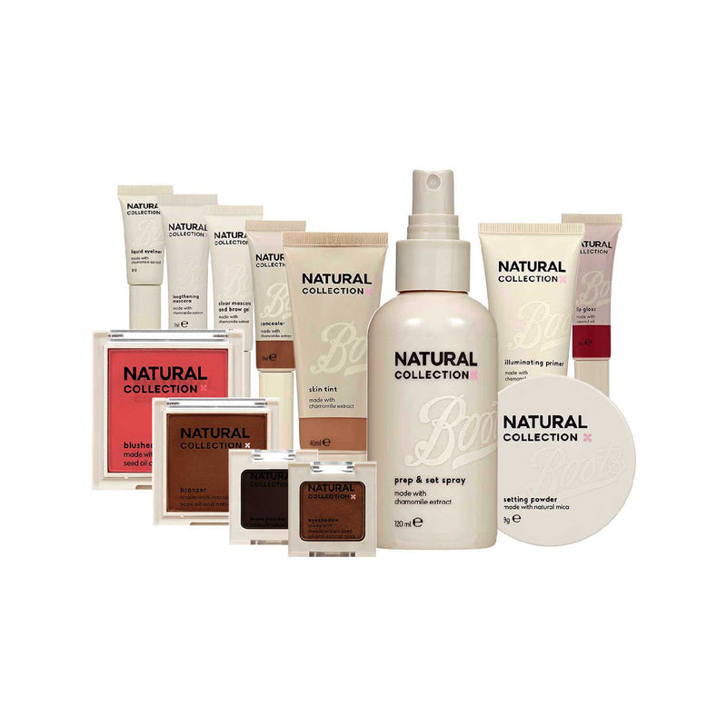 Natural Collection Full Face Bundle Dark Skin Products, imported from the UK