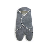Purflo Cosy Wrap travel blanket 0-9M Minimal Grey - British product
