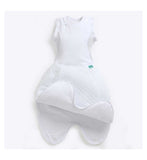 Purflo swaddle to sleep bag 2.5 Tog Soft White - British product