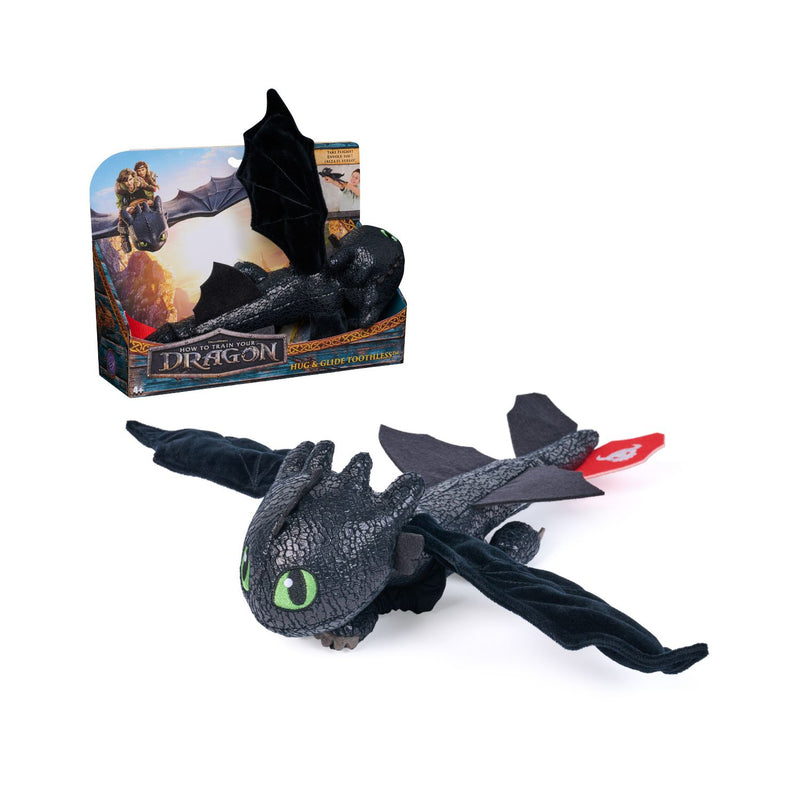 Spinmaster Gliding Hug Toothless 12In dragon plush - British product