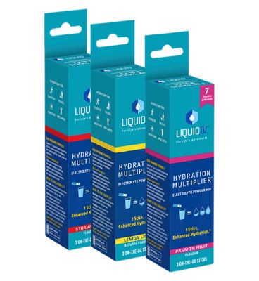 Liquid IV Mixed 9 Stick Bundle - Lemon Lime Passion Fruit Strawberry