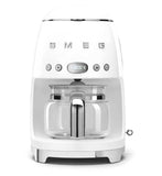 Smeg white coffee machine and milk frother set - British product