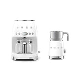 Boots Smeg Drip Coffee Machine and Milk Frother White with Tritan Set- Buy online at McGrocer