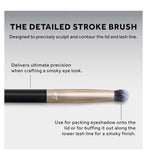 No7 Pro Artist Detailed Stroke Precision Eyeshadow Brush, imported from the UK