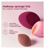 Real Techniques Berry Kiss limited edition makeup sponge trio, UK version