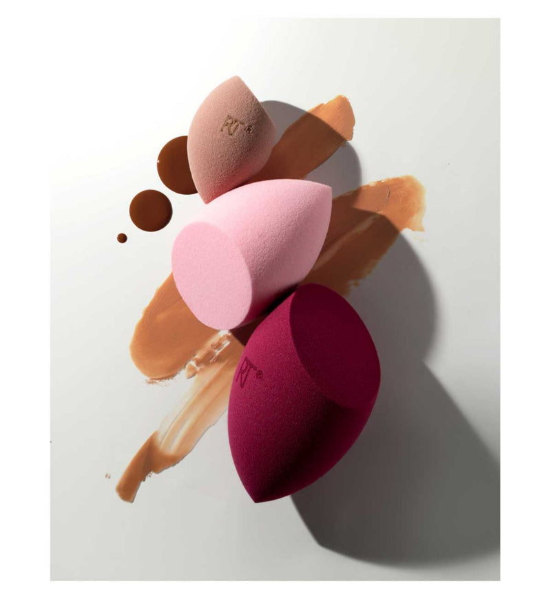 Real Techniques Berry Kiss limited edition makeup sponge trio, UK version