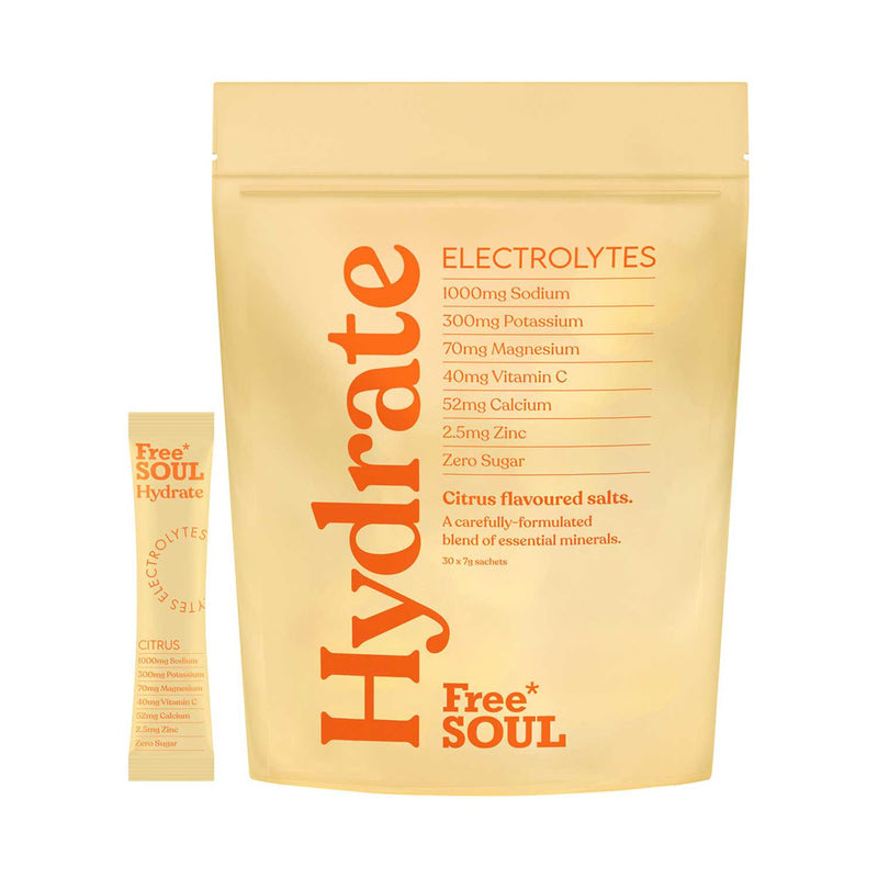 Free Soul hydration powder 7g 30 sachets UK version
