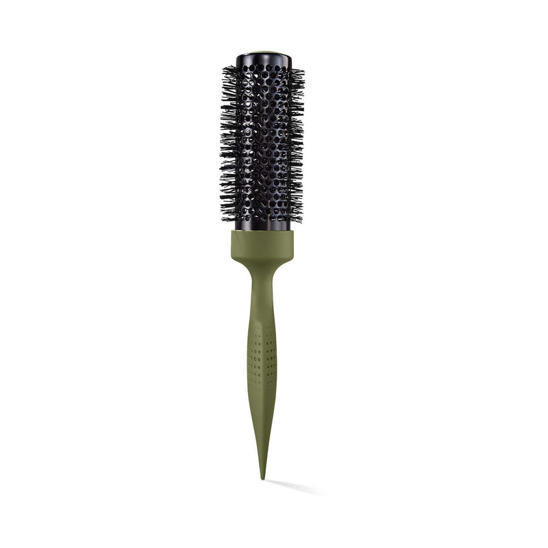 mdlondon Radial 2 hairbrush olive green 43mm ceramic radial brush, imported from the UK