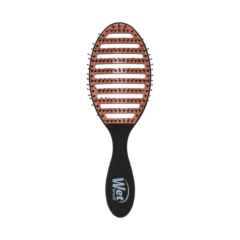 Wet Brush Ceramic Speed Dry black hairbrush, imported from the UK
