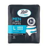 Boots Staydry Men's Night Pants Large 10 Pack - British product