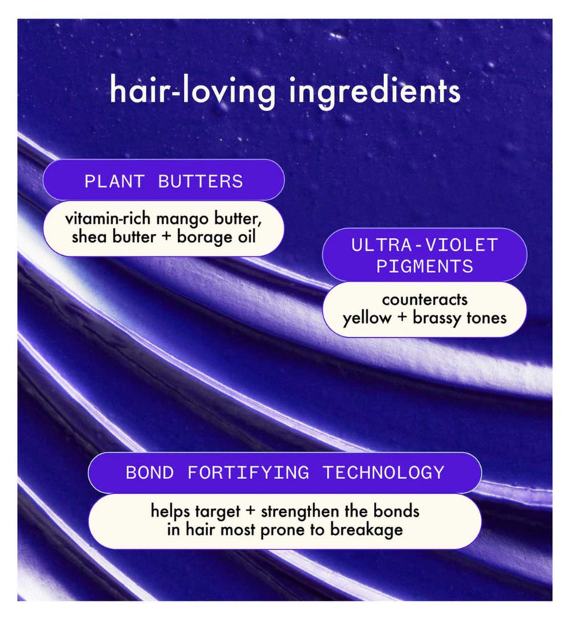 Amika hair mask Cool Blonde 250ml, UK version