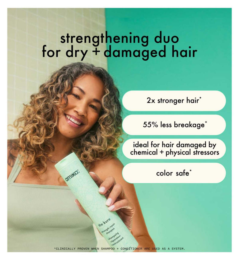 Amika The Kure repair shampoo 275ml (British brand)