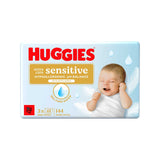 Boots Huggies Extra Care Sensitive Baby Wipes Triplo Pack 144 Wipes- Buy online at McGrocer