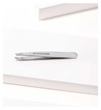 Tweezerman mini slant tweezer, stainless steel, (British brand)